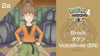 Brock・タケシ | Voicelines (EN) #ポケマスEX​​ #PokemonMastersEX​